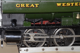 crosshead 7.25" 1366 GWR Pannier tank 0-6-0 live steam locomotive for sale