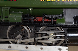 wheels 7.25" 1366 GWR Pannier tank 0-6-0 live steam locomotive for sale