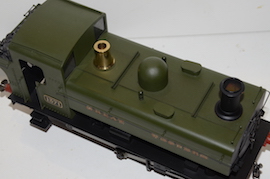 top 1366 G1 0-6-0 Pannier tank loco gauge 1 live steam for sale