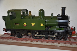 5" GWR 14XX live steam tank loco for sale