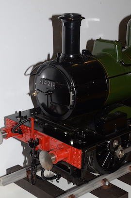 smokebox 5" GWR 14xx 0-4-2 Silver Crest live steam loco locomotive for sale