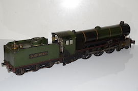 side JR Bonds 2.5" 2 1/2" British Standard Pacific 4-6-2 live steam paraffin loco Henry Greenly for sale