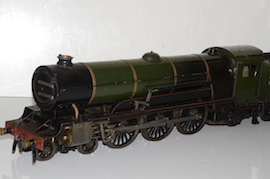 engine JR Bonds 2.5" 2 1/2" British Standard Pacific 4-6-2 live steam paraffin loco Henry Greenly for sale