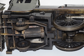 trainling JR Bonds 2.5" 2 1/2" British Standard Pacific 4-6-2 live steam paraffin loco Henry Greenly for sale