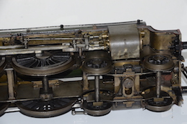 bogie JR Bonds 2.5" 2 1/2" British Standard Pacific 4-6-2 live steam paraffin loco Henry Greenly for sale