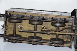 under JR Bonds 2.5" 2 1/2" British Standard Pacific 4-6-2 live steam paraffin loco Henry Greenly for sale