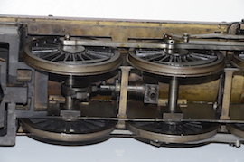 water JR Bonds 2.5" 2 1/2" British Standard Pacific 4-6-2 live steam paraffin loco Henry Greenly for sale