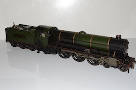 right JR Bonds 2.5" 2 1/2" British Standard Pacific 4-6-2 live steam paraffin loco Henry Greenly for sale