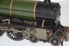 smokebox JR Bonds 2.5" 2 1/2" British Standard Pacific 4-6-2 live steam paraffin loco Henry Greenly for sale