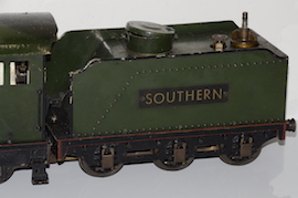tender JR Bonds 2.5" 2 1/2" British Standard Pacific 4-6-2 live steam paraffin loco Henry Greenly for sale