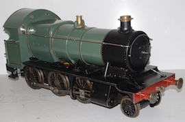 engine 5" GWR 43XX 2-6-0 Electric tender loco live steam for sale