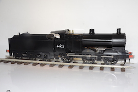 main 5" Midland 4F 0-6-0 Maxitrak live steam tender loco for sale