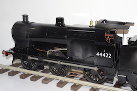 side 5" Midland 4F 0-6-0 Maxitrak live steam tender loco for sale