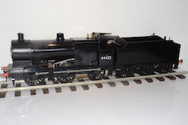 left 5" Midland 4F 0-6-0 Maxitrak live steam tender loco for sale