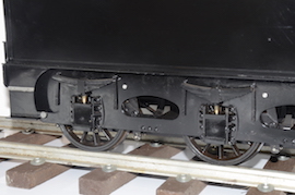 frame 5" Midland 4F 0-6-0 Maxitrak live steam tender loco for sale