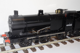 front 5" Midland 4F 0-6-0 Maxitrak live steam tender loco for sale