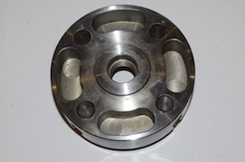 face New Toolmex byson 4 jaw 6" independent chuck lathe chuck Myford for sale.