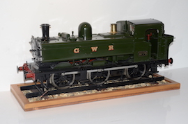 5" GWR 57xx 0-6-0 live steam pannier tank loco locomotive for sale