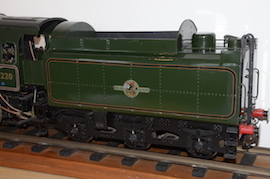 tender Evening Star 9F 3.5" 2-10-0 BR live steam loco LBSC for sale