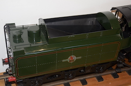 chute Evening Star 9F 3.5" 2-10-0 BR live steam loco LBSC for sale