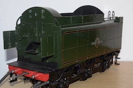 tender4 Evening Star 9F 3.5" 2-10-0 BR live steam loco LBSC for sale