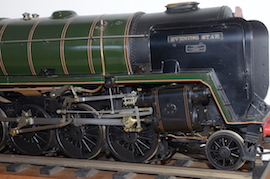 right Evening Star 9F 3.5" 2-10-0 BR live steam loco LBSC for sale