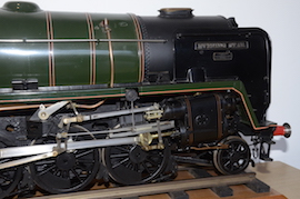 motion Evening Star 9F 3.5" 2-10-0 BR live steam loco LBSC for sale