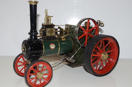 left view Taylor Hemmens Allchin 3/4" live steam traction engine for sale