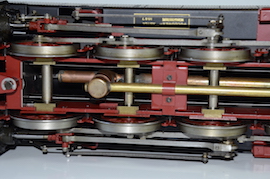 meths Aster Gauge 1 G1 2-8-2 Baureihe DB BR class 86 live steam tank loco for sale