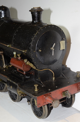 smokebox view Antique vintage 1928 3.5 live steam loco locomotive  LNWR Atlantic 442 Bowen Cook George Whale for sale