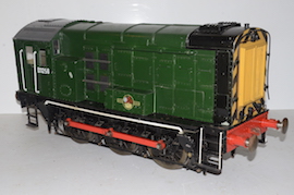 main 5" BR Class 08 Diesel shunter Electric loco for sale.