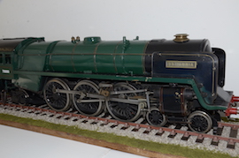 side 3.5" Britannia 4-6-2 live steam loco LBSC for sale