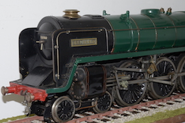 front 3.5" Britannia 4-6-2 live steam loco LBSC for sale