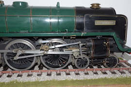 running 3.5" Britannia 4-6-2 live steam loco LBSC for sale