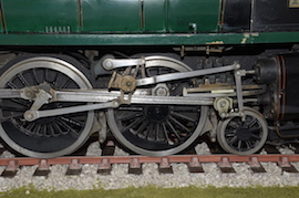 motion 3.5" Britannia 4-6-2 live steam loco LBSC for sale