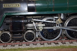 motion2 3.5" Britannia 4-6-2 live steam loco LBSC for sale