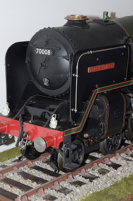main2 3.5" Britannia 4-6-2 live steam loco LBSC for sale western steam boiler Helen Verrall