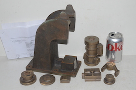 main Brunell live steam hammer F.E.P. 1899 model engineer castings for sale