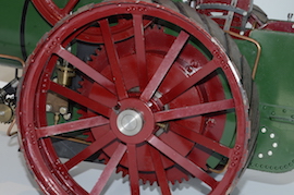 gear 2" Durham & North Yorksire live steam traction engine for sale John Haining