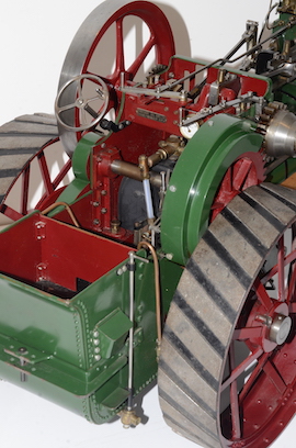 wheel 2" Durham & North Yorksire live steam traction engine for sale John Haining