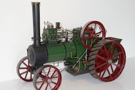 side 2" Durham & North Yorksire live steam traction engine for sale John Haining