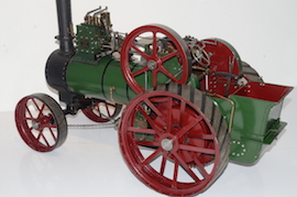 left 2" Durham & North Yorksire live steam traction engine for sale John Haining