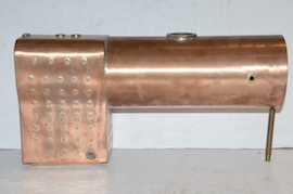 5" Jinty LMS 0-6-0 professional copper boiler by Western Steam Martin Evans for sale