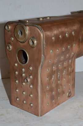 5" Jinty LMS 0-6-0 professional copper boiler by Western Steam Martin Evans for sale