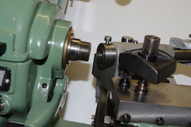 spindle Keyway slotting tool, lever action for Myford lathe cross slide for sale.