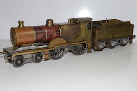 main G1 gauge 4-4-0 2P LMS Derby live steam loco for sale