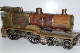 right G1 gauge 4-4-0 2P LMS Derby live steam loco for sale