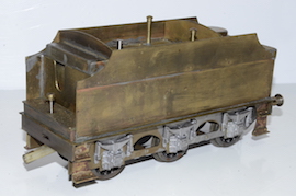 tender G1 gauge 4-4-0 2P LMS Derby live steam loco for sale
