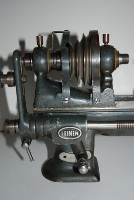 pulley view leinen screcutting lathe for sale