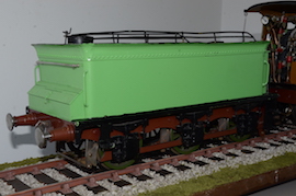 tender2 3.5" 4-4-0 Highland Railway Loch Class 131 Loch Shin live steam loco for sale. Dubs & Co. David Jones.